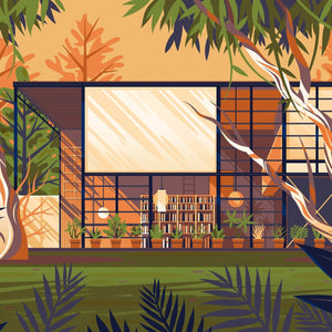 Residences Collection, Los Angeles Art Prints by George Townley