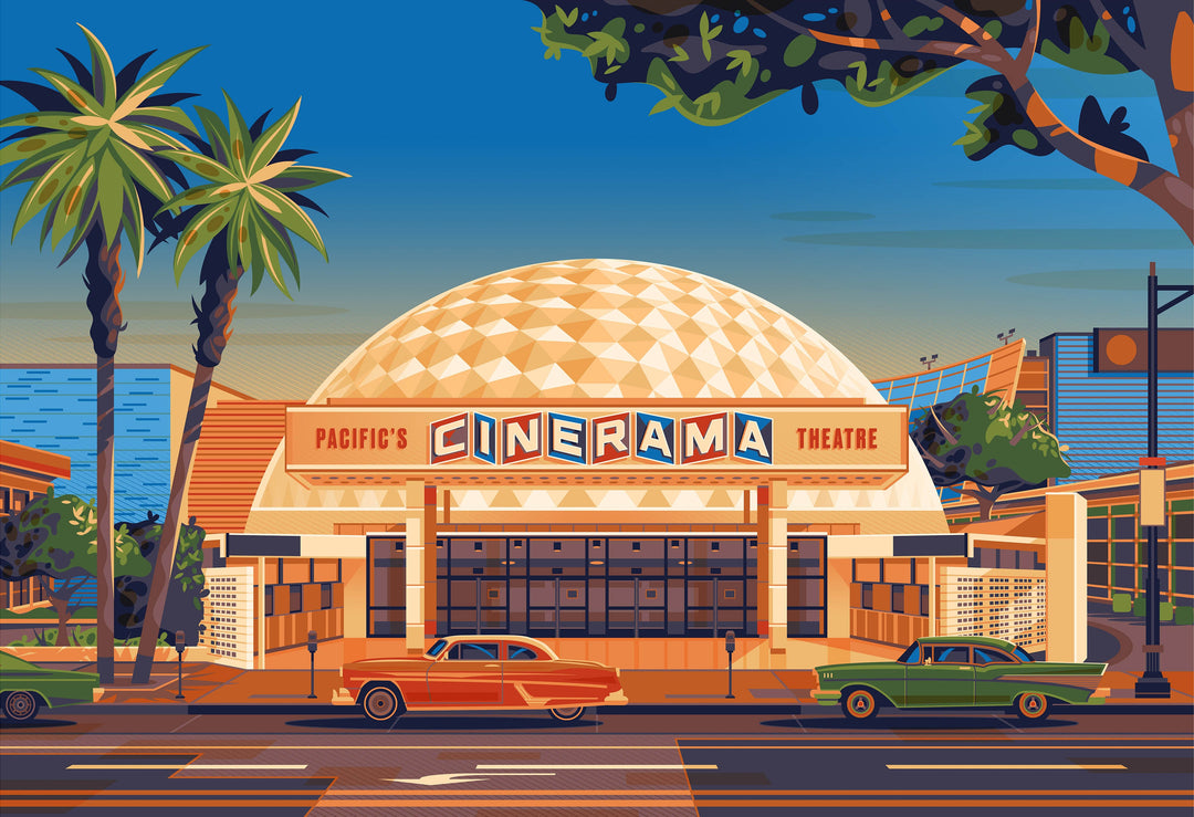 All Los Angeles Art Prints - George Townley