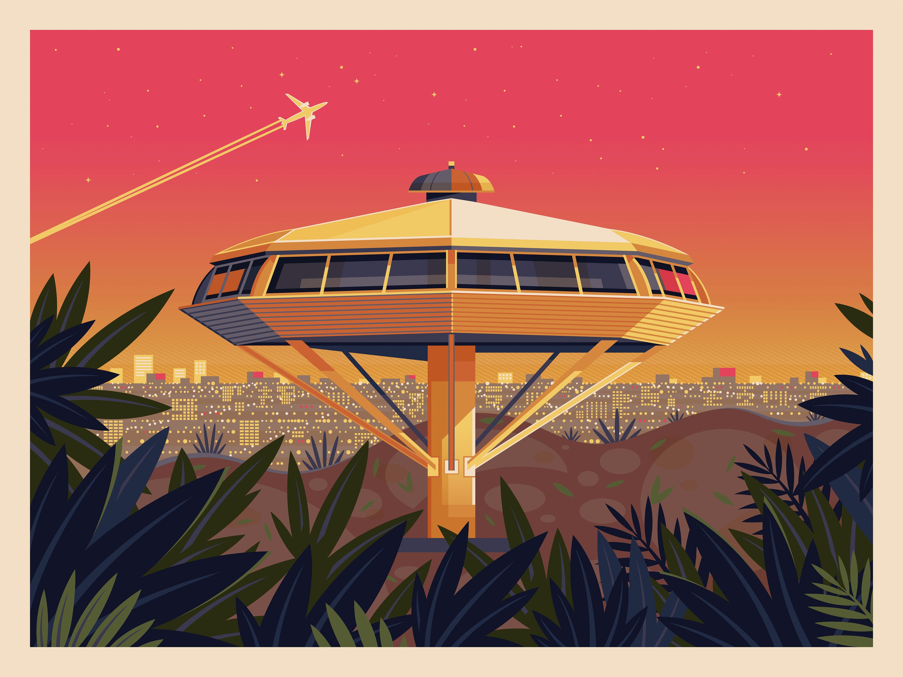 George Townley Chemosphere Sunset