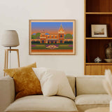 Disneyland Entrance Illustration, Los Angeles Art Print by George Townley
