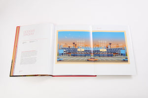 Golden Hour Coffee Table Book, Los Angeles Architecture Illustrations by George Townley