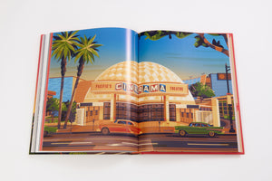Golden Hour Coffee Table Book, Los Angeles Architecture Illustrations by George Townley