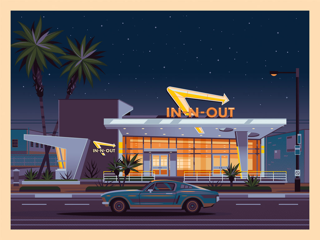 George Townley In N Out Westwood
