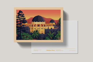 Los Angeles Postcard Set, Los Angeles Art Print by George Townley