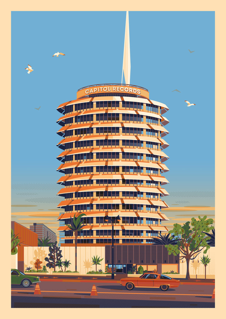 George Townley Capitol Records Building