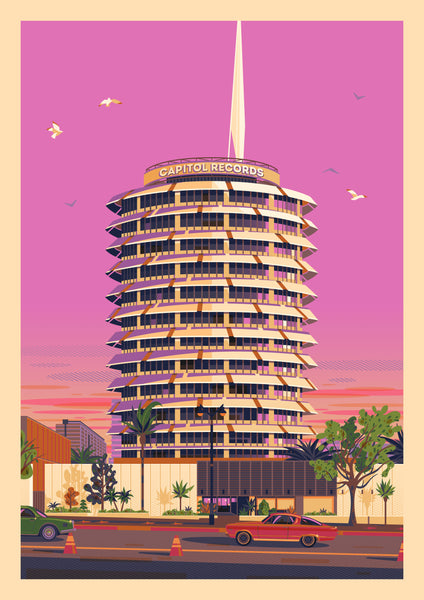George Townley Capitol Records Building