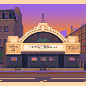Everyman Screen on the Green London Art Print by George Townley