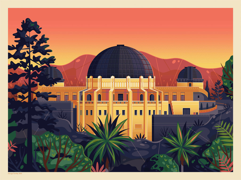 George Townley Griffith Observatory Sunrise